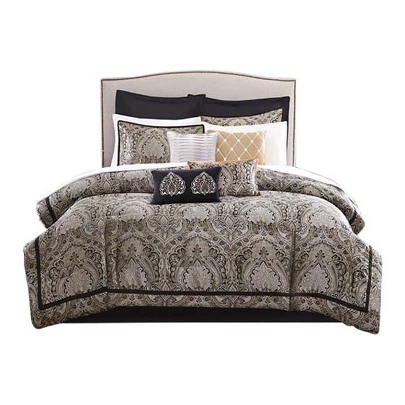 Gracie Mills Lester 24-Piece Complete Room Makeover Set - King