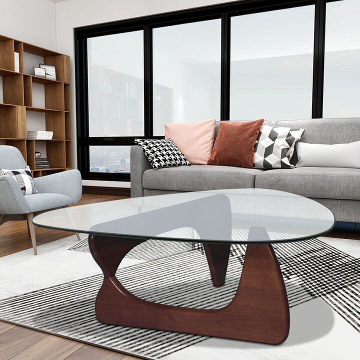 Home Modern Triangle Coffee Table