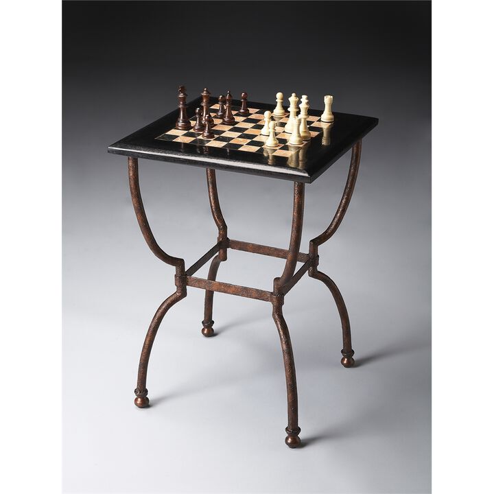 Fossil Stone Chess Table, Belen Kox