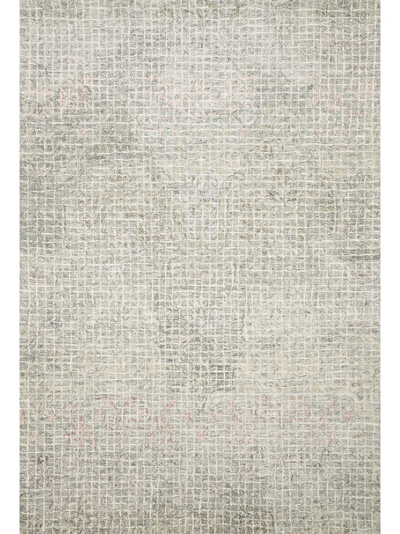 Tatum TW04 Grey/Blush 5' x 7'6" Rug