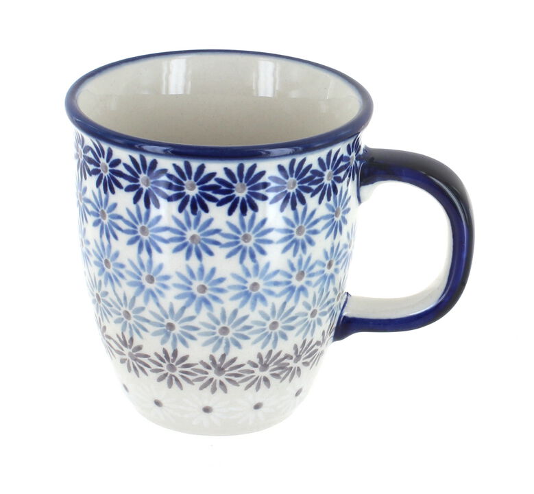 Blue Rose Polish Pottery Harmony Coffee Mug