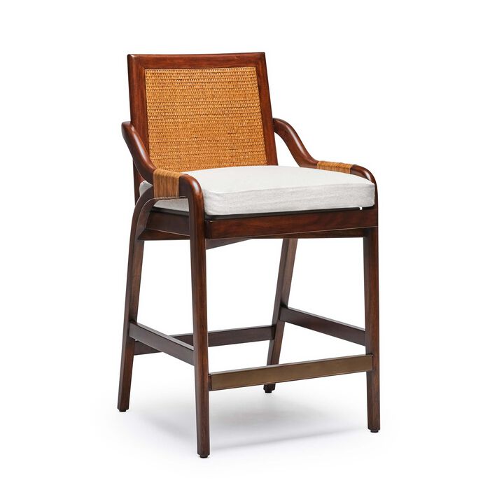 Delray Counter Stool - Chestnut