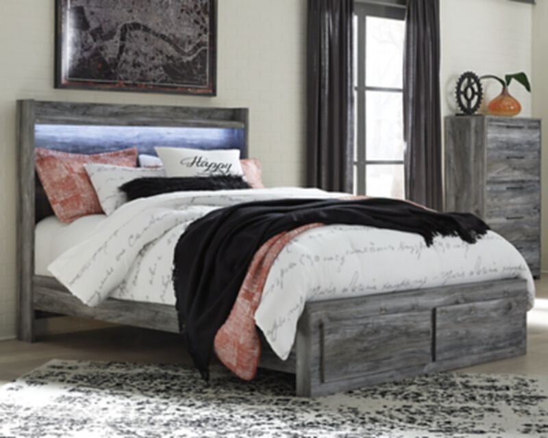 Baystorm Queen Panel Storage Bed with Chest