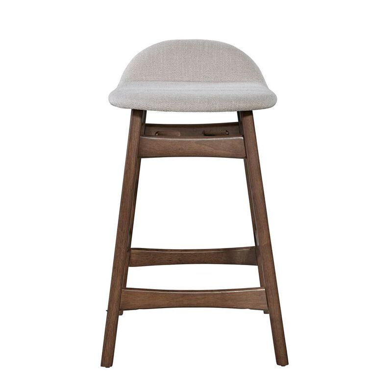 Liberty Furniture Space Savers Barstool, W17 x D20 x H29, Off-White