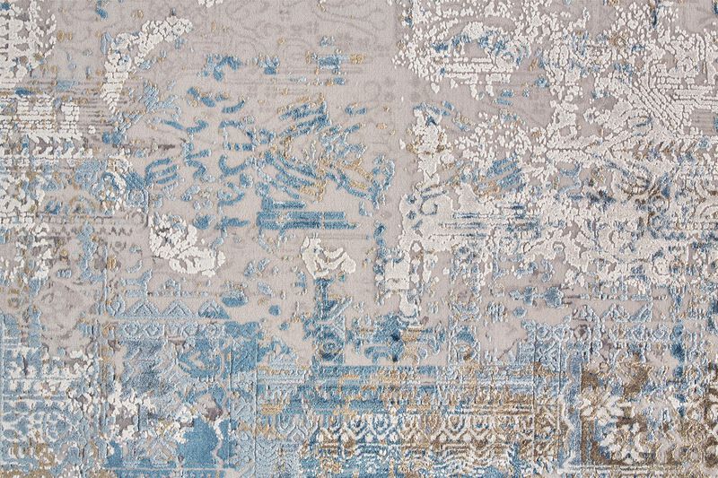 Cadiz 3890F Blue/Gray/Gold 3'1" x 5' Rug