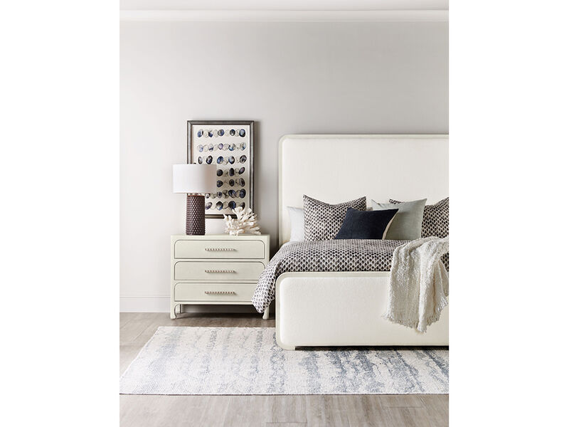 Serenity Ashore Cal King Upholstered Panel Bed