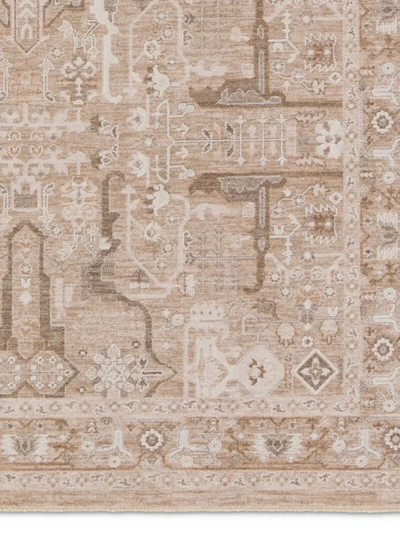 Lilit Lechmere Tan/Taupe 3' x 10' Runner Rug