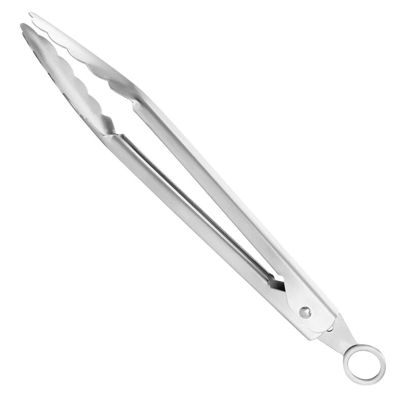 Martha Stewart Stainless Steel Easy-Lock Standard Kitchen Tongs