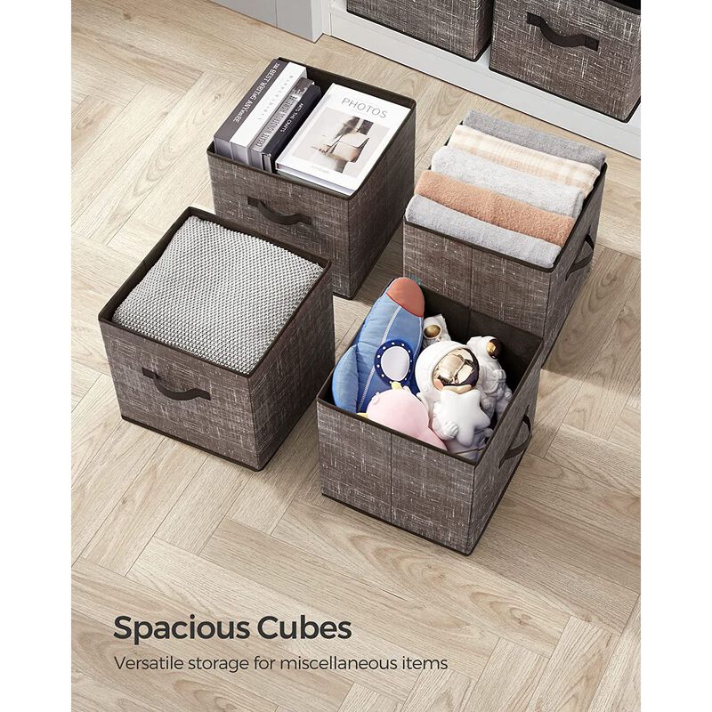 Non-Woven Fabric Storage Cubes with Double Handles