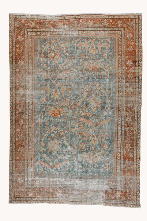 District Loom Antique Mustafi Mahal rug-Marie