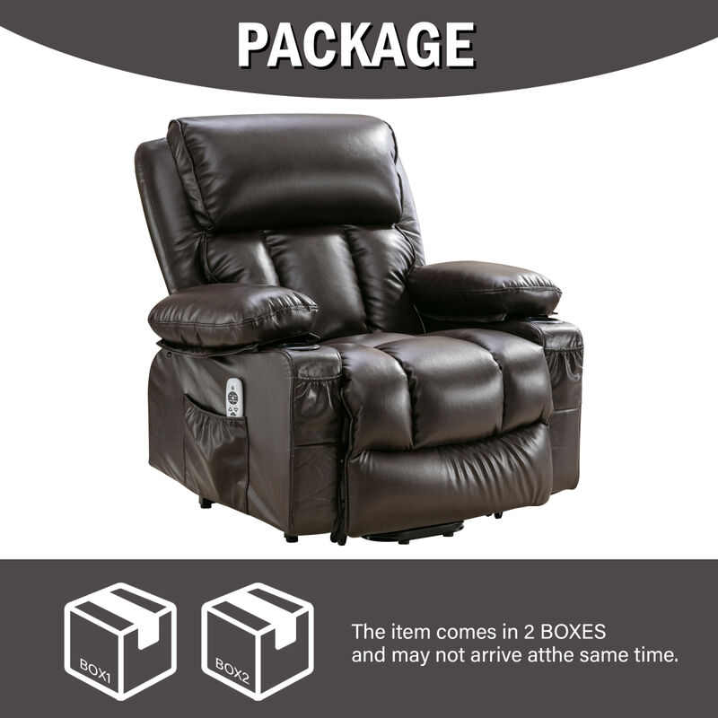 Electric Recliner Chair with Heat & Massage