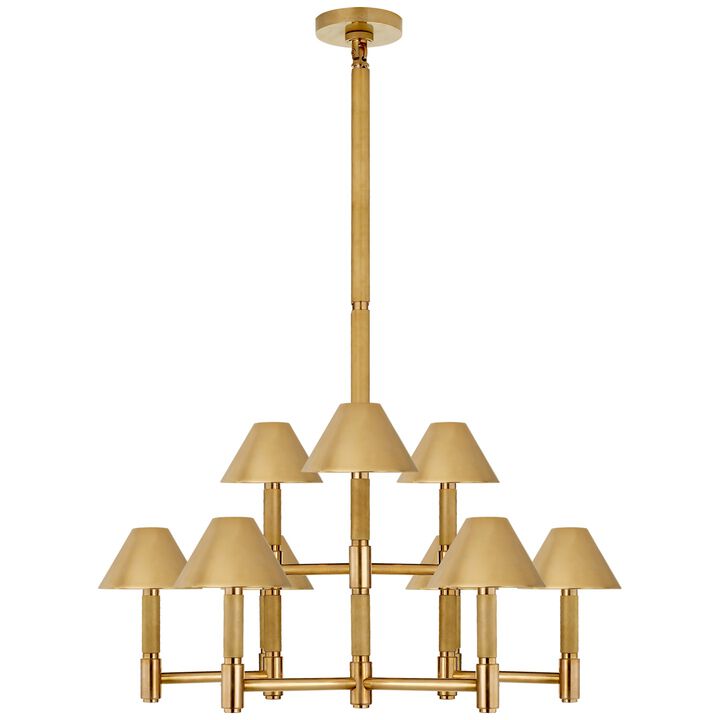 Barrett Med Knurled Chandelier