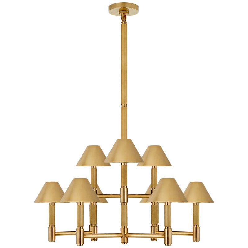 Barrett Med Knurled Chandelier