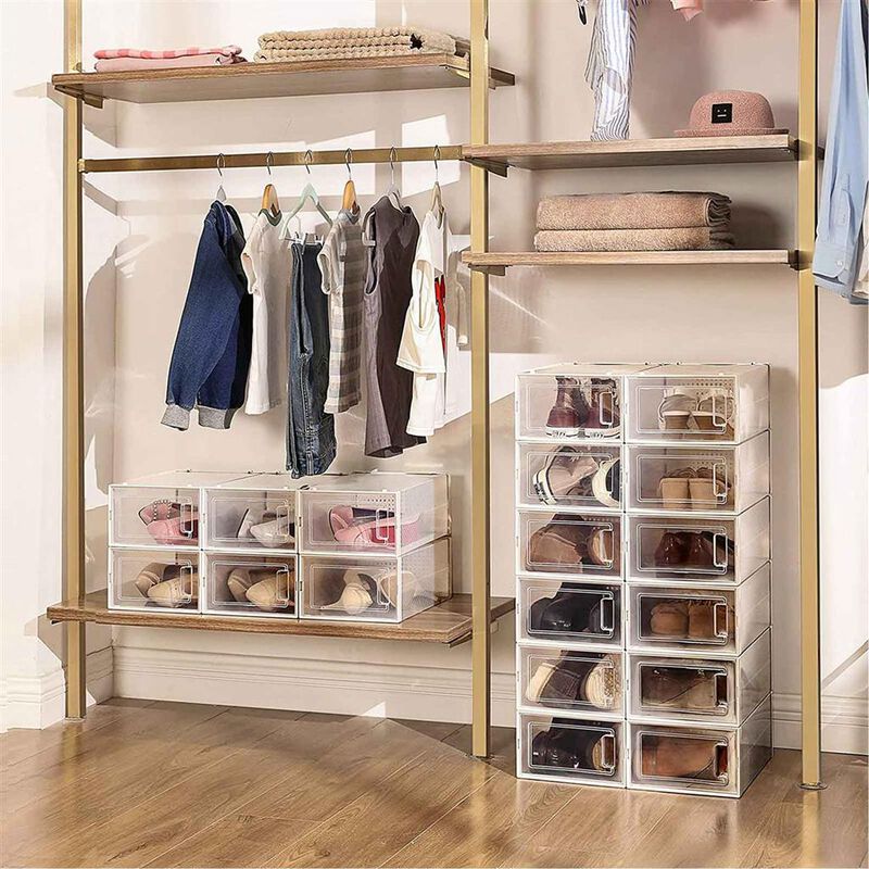 Shoe Boxes - Organized Storage Solution for Neat and Accessible Footwear