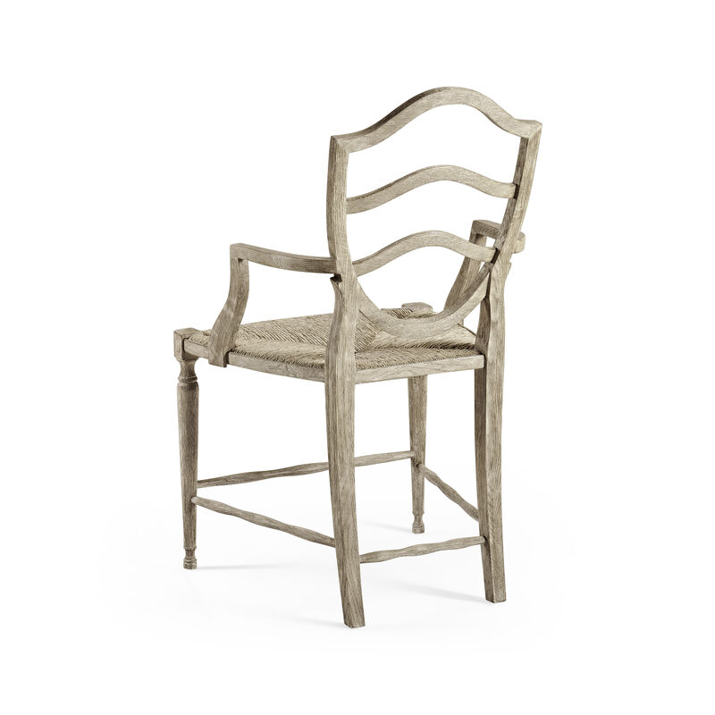 Bodiam Grey Oak Arm Chair