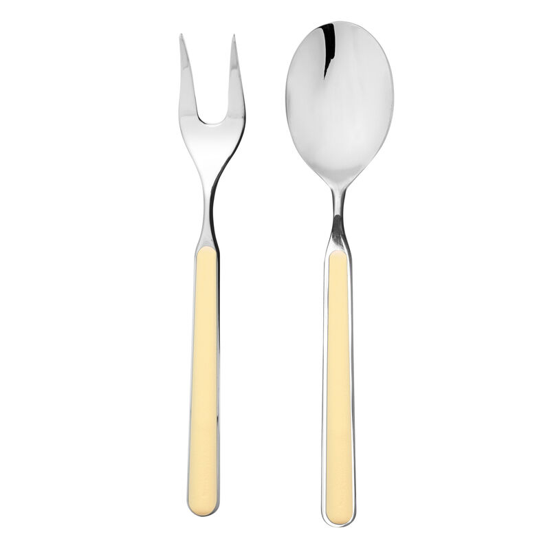 Fantasia 2-Piece Serving Set in Vanilla