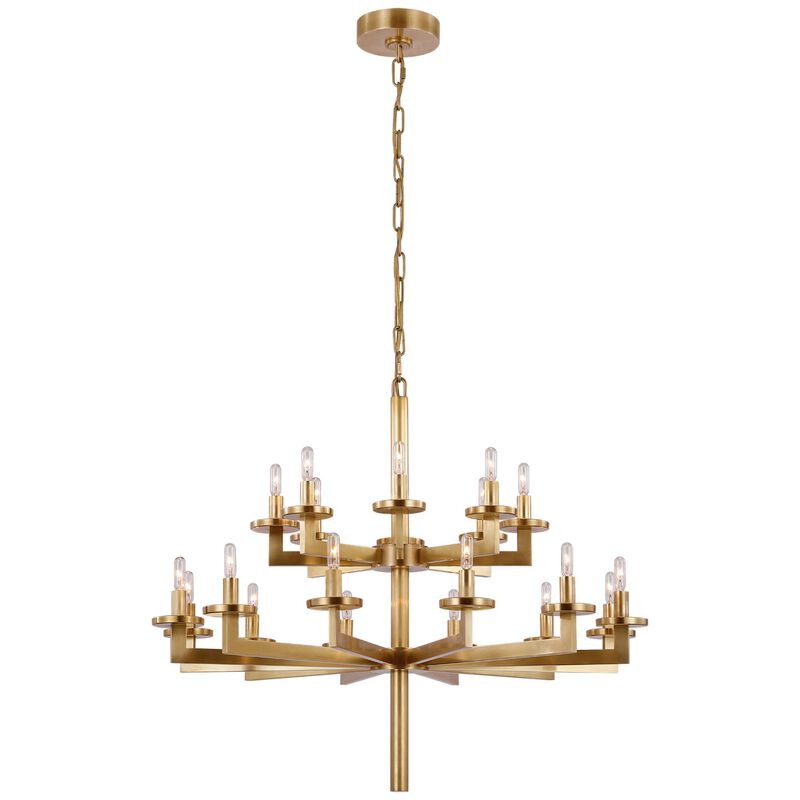 Kelly Wearstler Liaison Double Tier Chandelier Collection