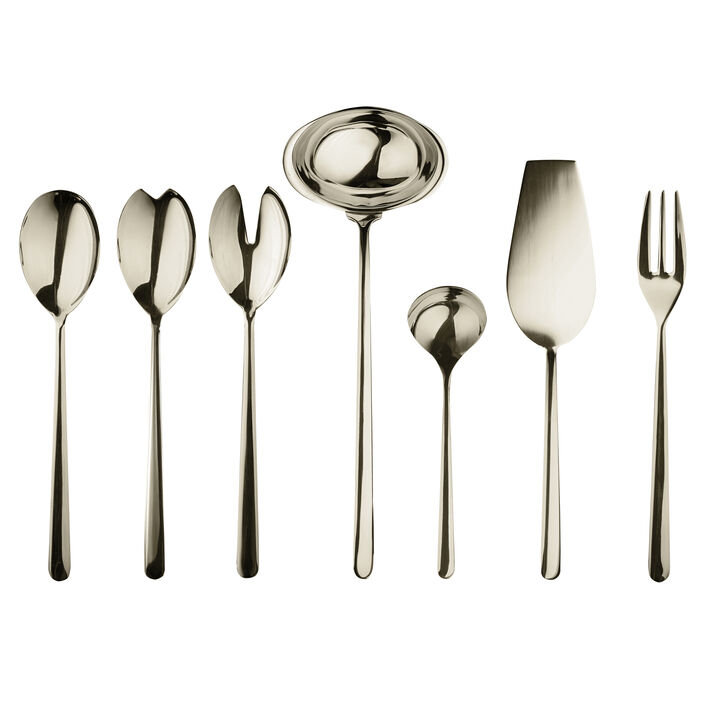 Linea 7 Piece Champagne Serving Set