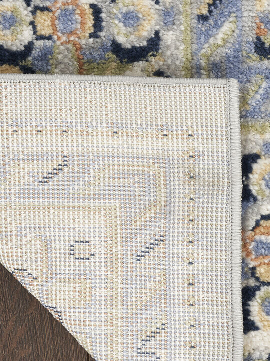 Nourison Essentials Persian NRE07 Blue 5' x 7' Rug