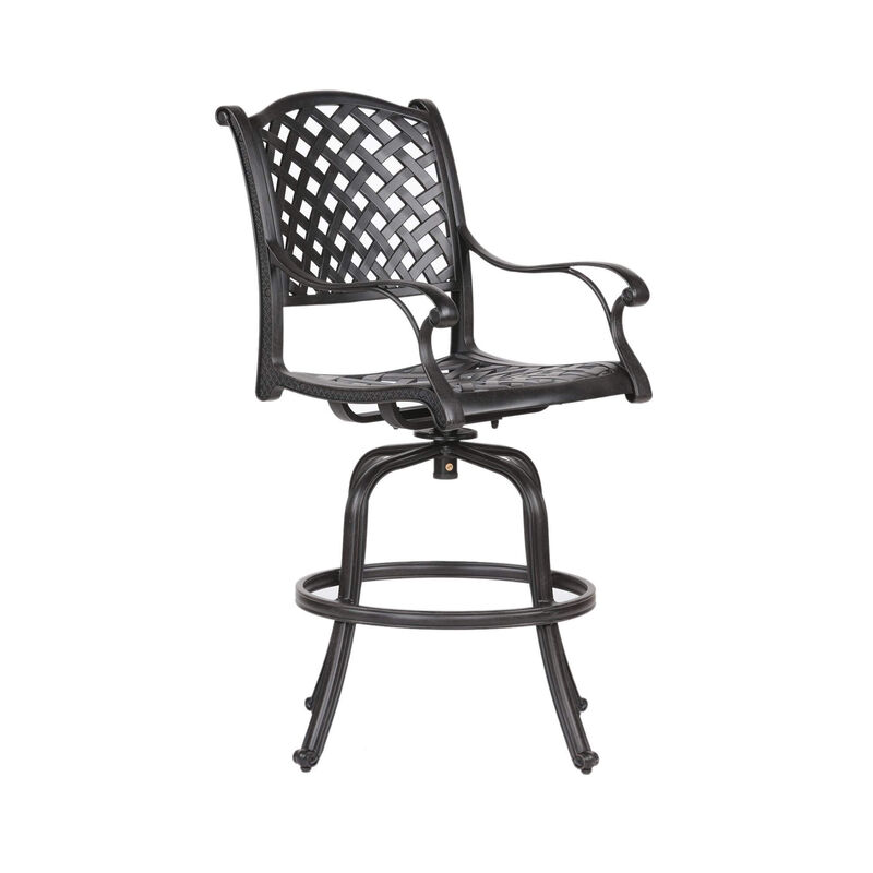 Cast Aluminum Bar Stool