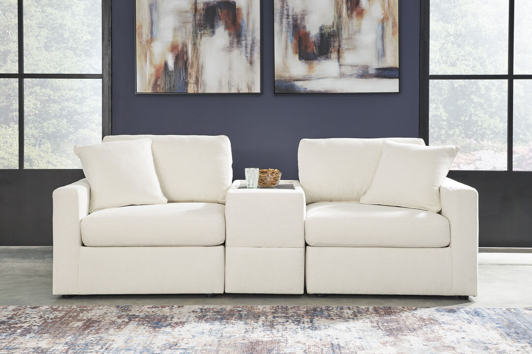 Modmax Oyster 3-Piece Console Loveseat