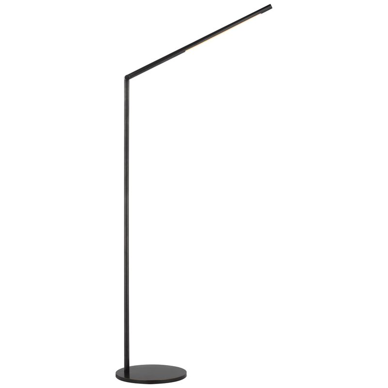 Cona Large Articulating Floor Lamp in Bronze