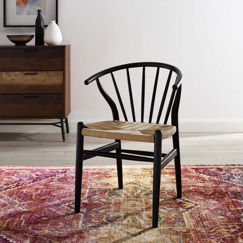 Flourish Spindle Wood Dining Side Chair