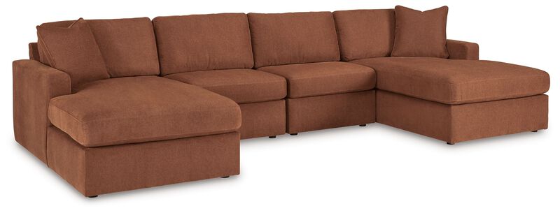 Modmax Spice 4-Piece Double Chaise Sectional