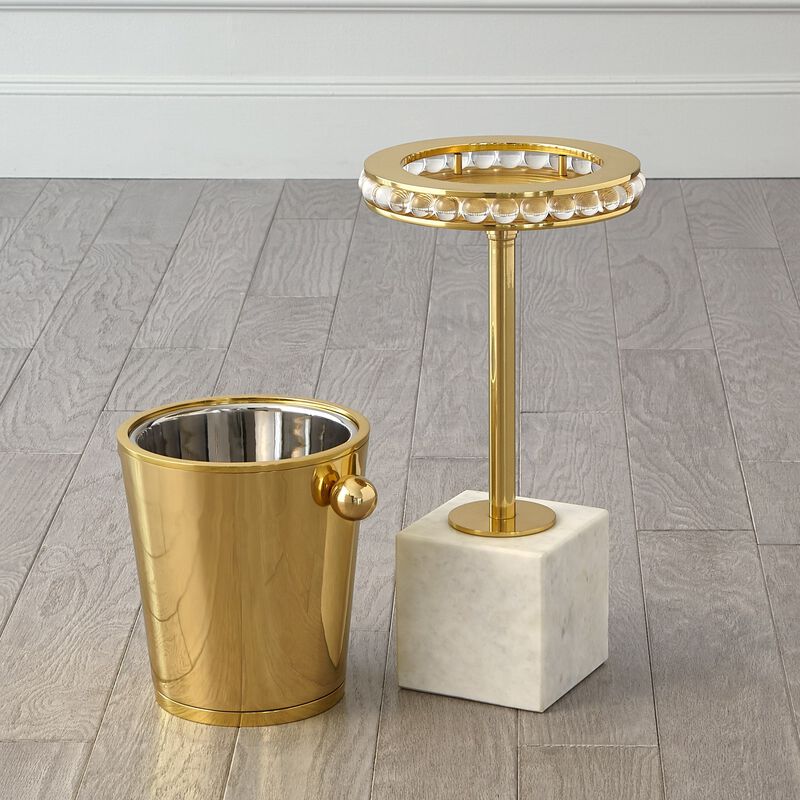 Margot Brass Champagne Bucket