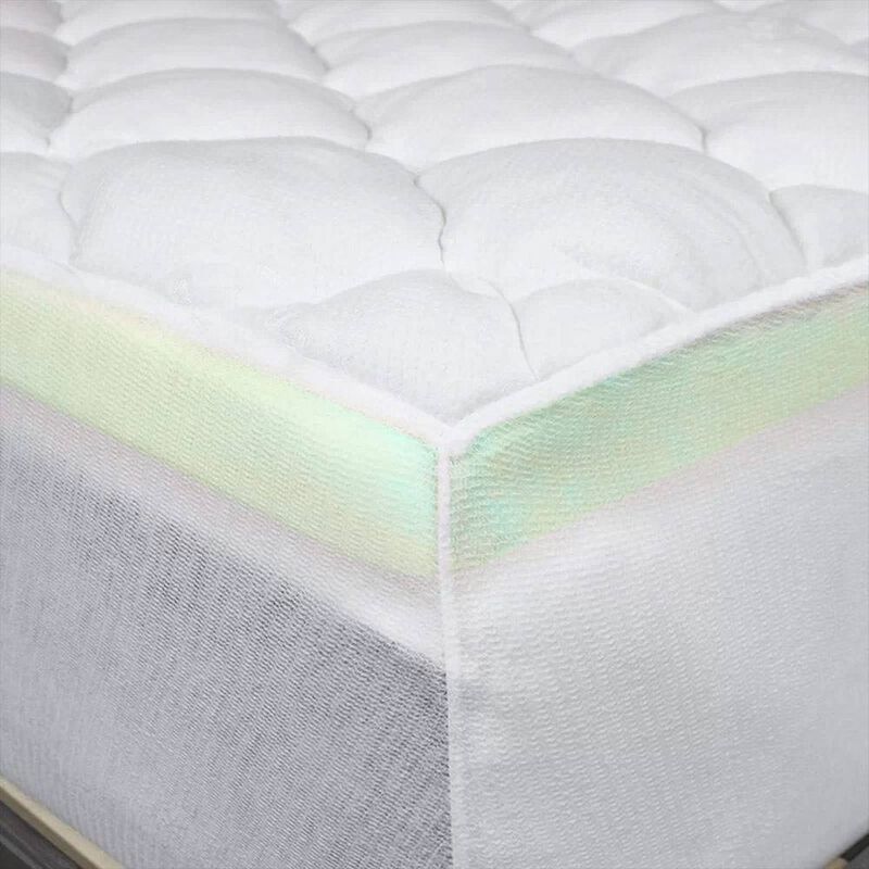 eLuxury 2-Piece Extra Thick Mattress Topper