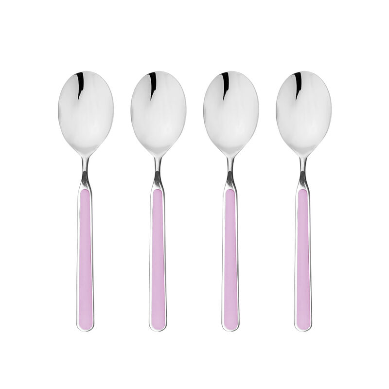 Fantasia 4-Piece American Coffee Spoon Set in Mustard