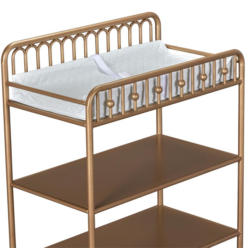 Little Seeds Monarch Hill Ivy Gold Metal Changing Table