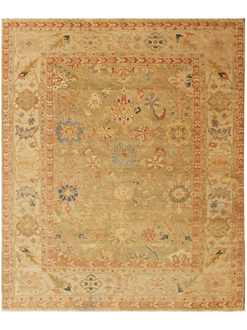 Marque MAR530324 Green 10" x 14" Rug