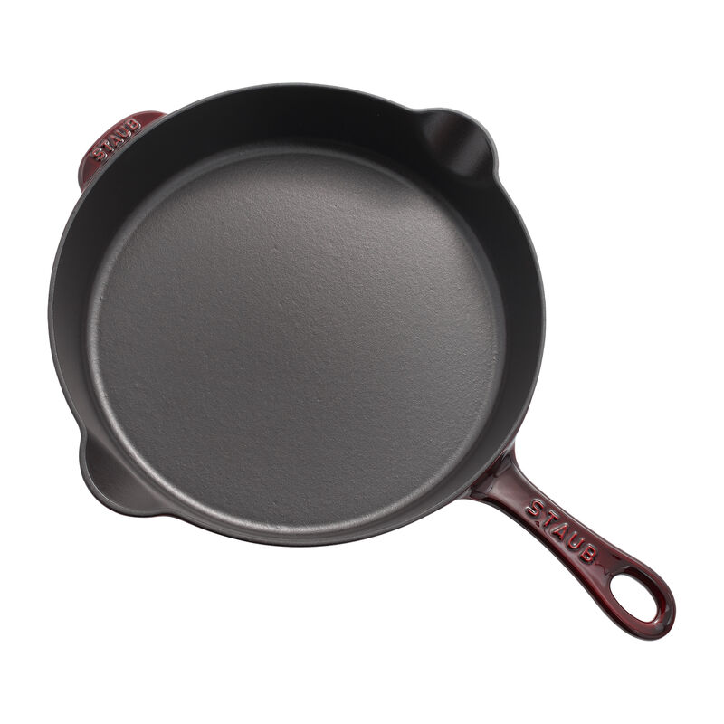 Staub Cast Iron 11-inch Traditional Skillet - Citron