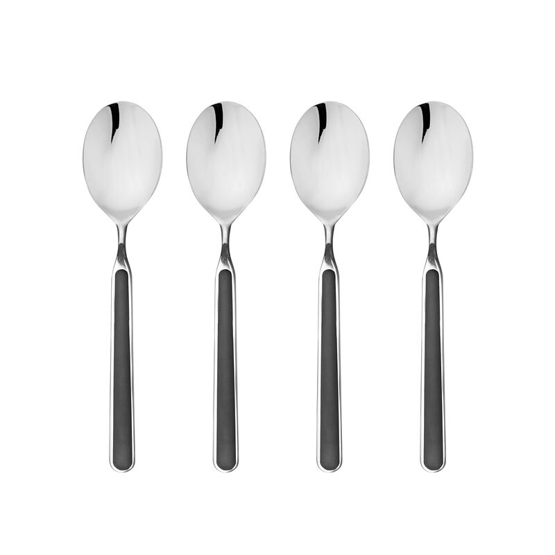 Fantasia 4-Piece American Coffee Spoon Set in Mustard