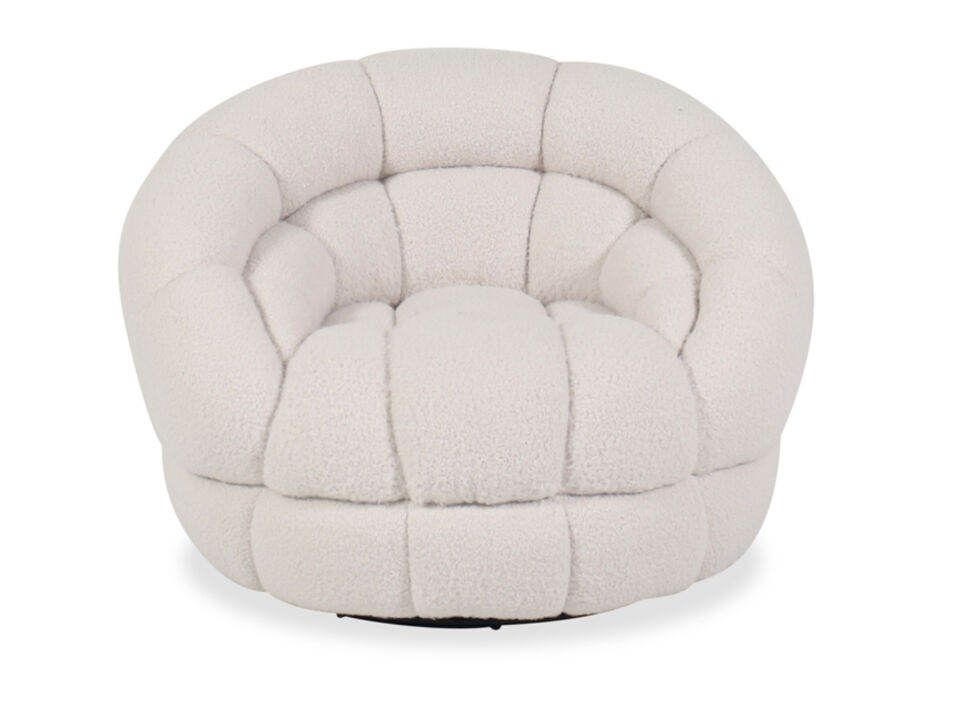 Coco Fabric Swivel Chair