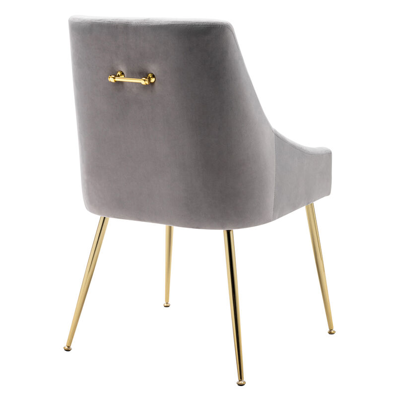 WestinTrends Upholstered Velvet Accent Chair