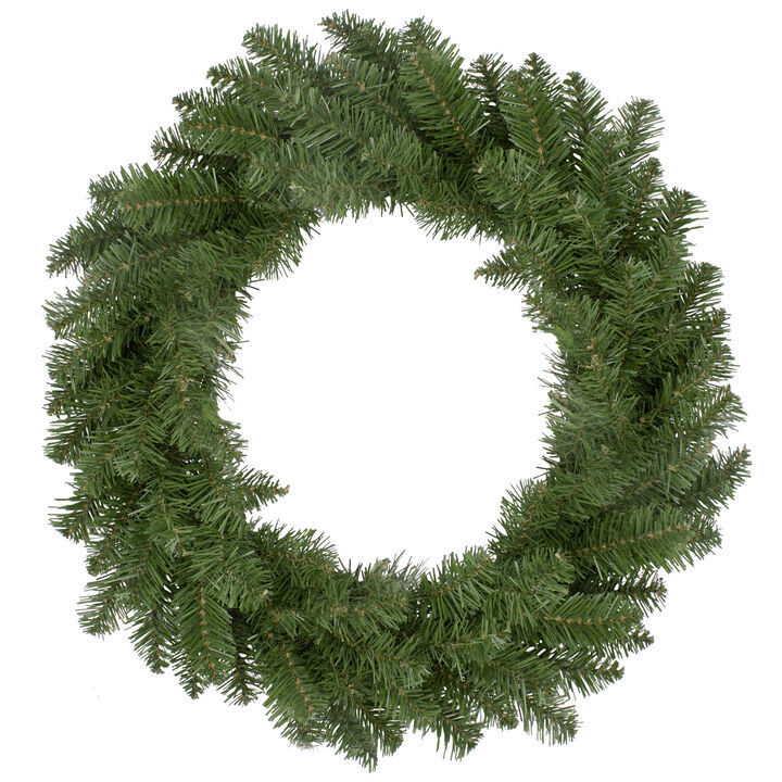 Everett Pine Artificial Christmas Wreath  24-Inch  Unlit