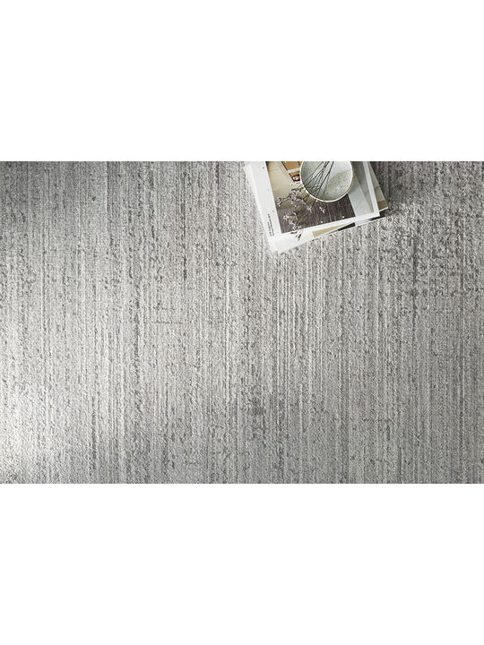 Arden ARD02 Silver/Grey 7'10" x 10' Rug