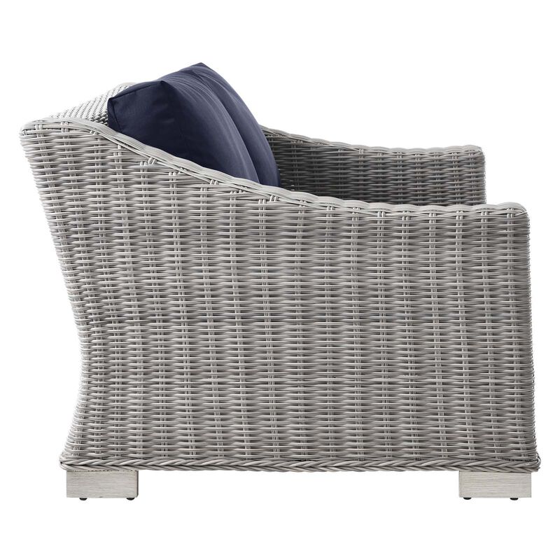 Modway - Conway Outdoor Patio Wicker Rattan Loveseat