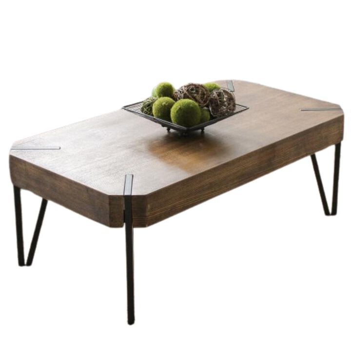 Hamburg Contemporary Contemporary MDF/Metal Coffee Table