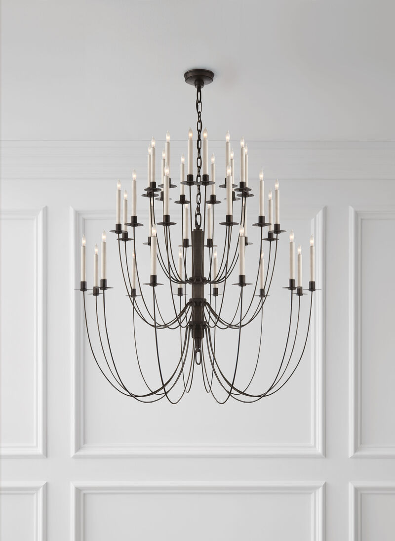 Erika Three-Tier Chandelier