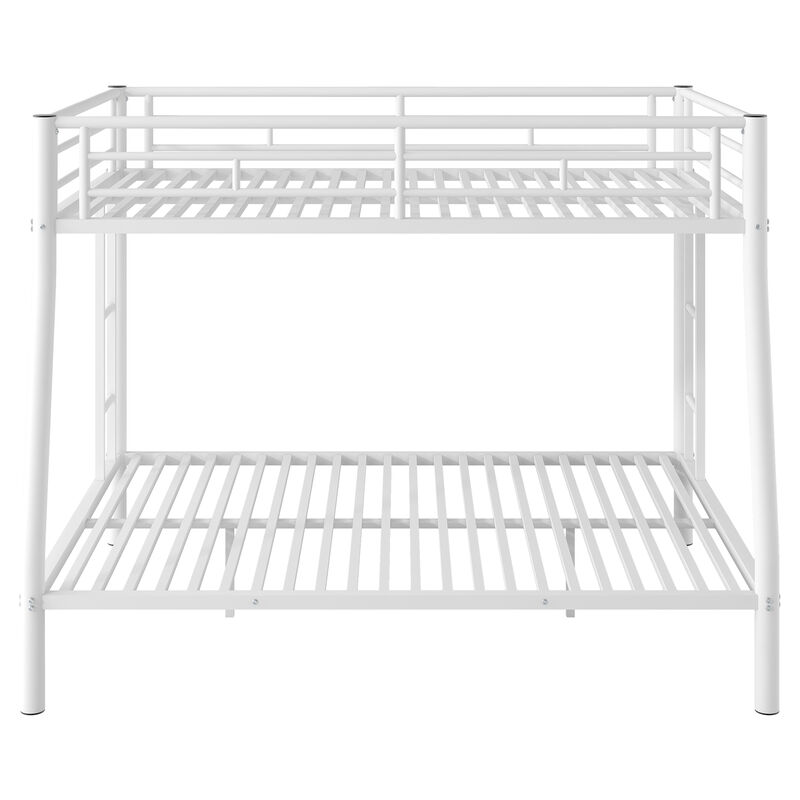 Merax Metal Bunk Bed with Ladders and Guardrails