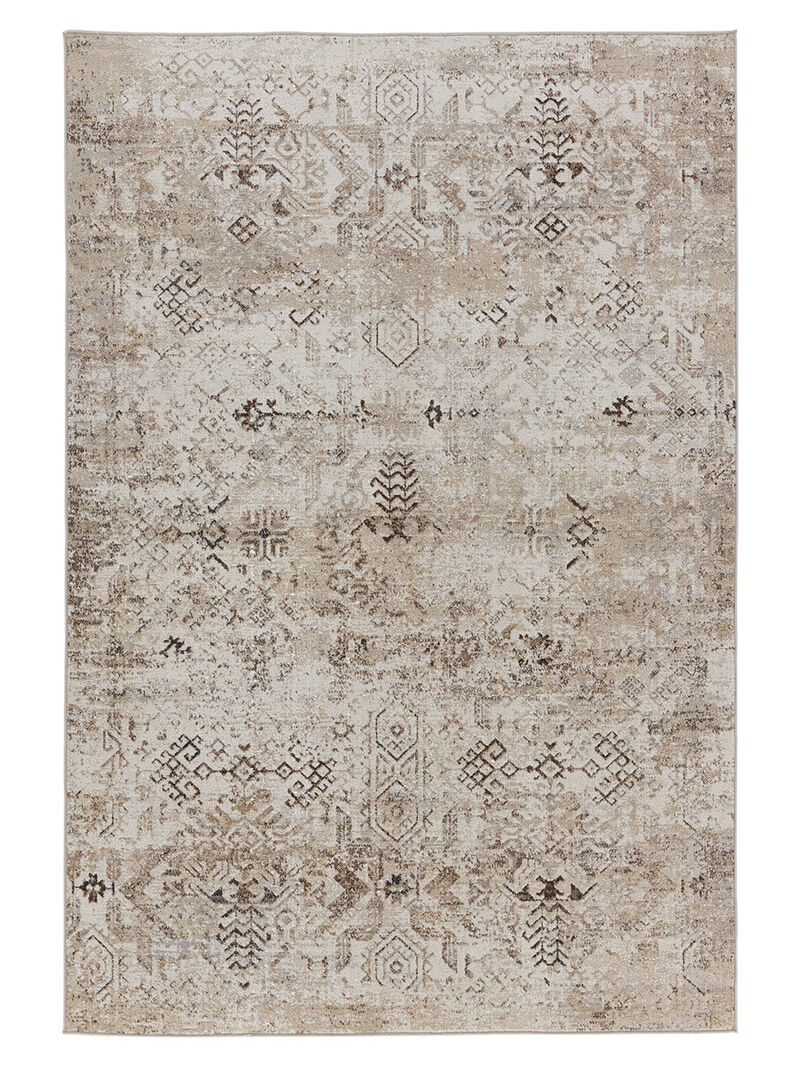 Nadine Kati Brown 2' x 6' Runner Rug