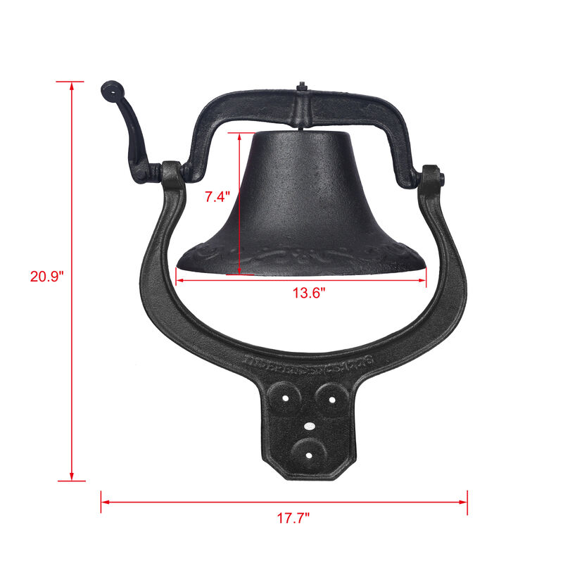 Dinner Bells, Door Bell, Large Cast Iron bell