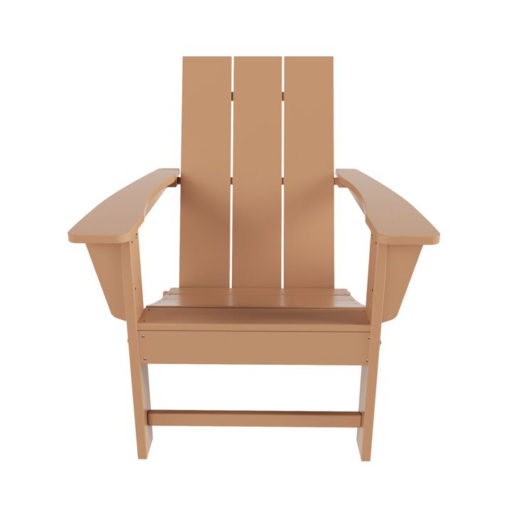 WestinTrends Modern Folding Adirondack Chair