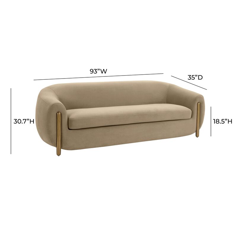 Lina Sofa by Inspire Me Home Decor