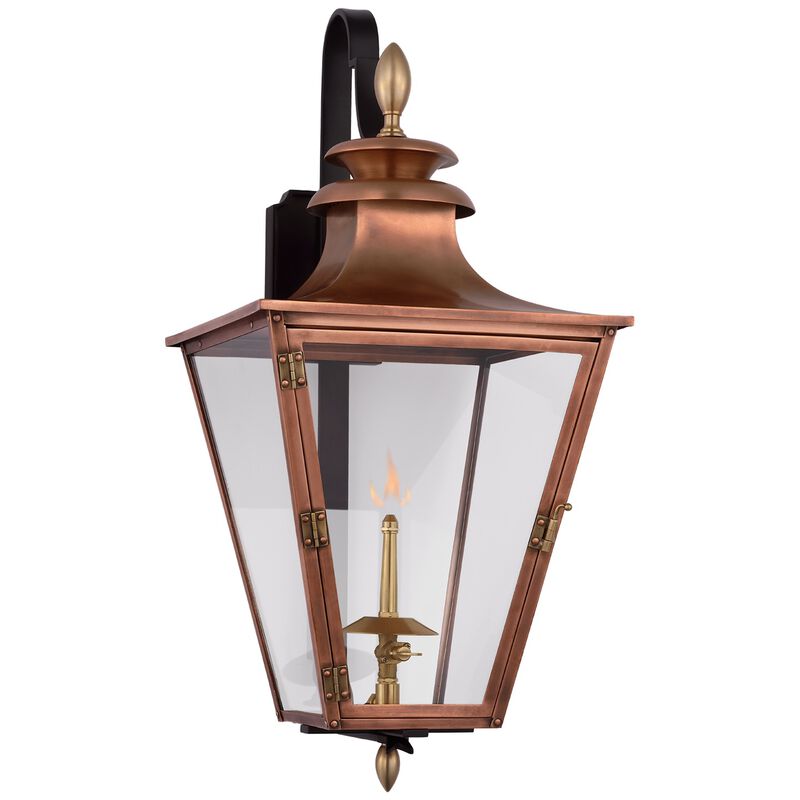 Chapman & Myers Albermarle Bracketed Gas Wall Lantern Collection