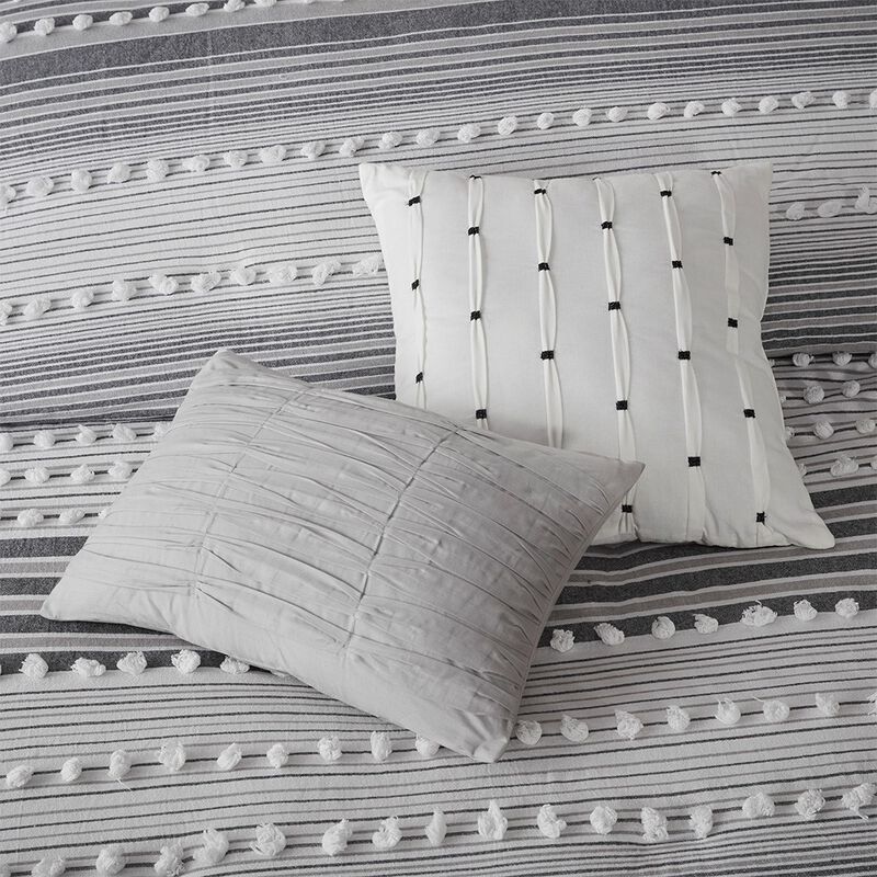 Gracie Mills Hector Pure Bliss Cotton Comforter Ensemble