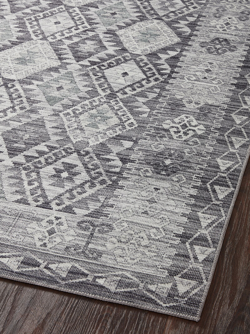 Zion ZIO03 Charcoal/Slate 8'6" x 11'6" Rug